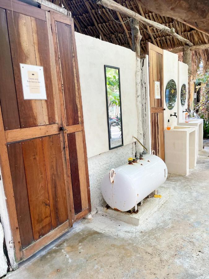 טולום Chavez Eco Beach Camping And Cabanas מראה חיצוני תמונה